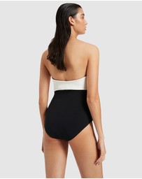 JETS - Versa Rib Cut Out Bandeau One-Piece