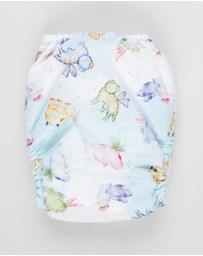 itti bitti - Bare Essentials One Size Fits Most Reusable Cloth Nappy & Wetbag