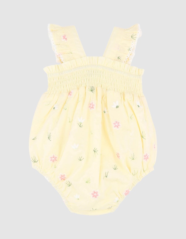 Bebe by Minihaha - Pia All Over Embroidery Bodysuit - Babies