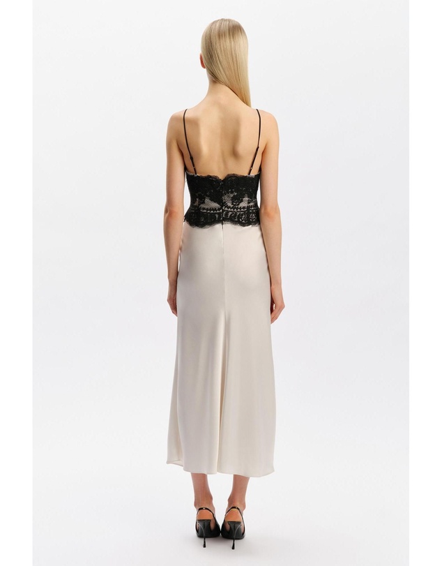 Bardot - Ravinia Lace Bodice Midi Dress