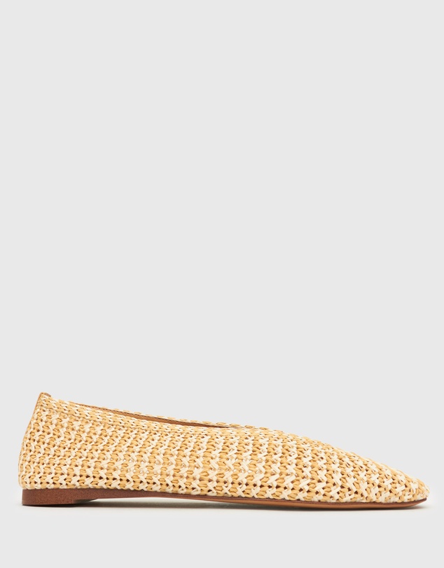 Betts - Lotus Woven Ballet Flats