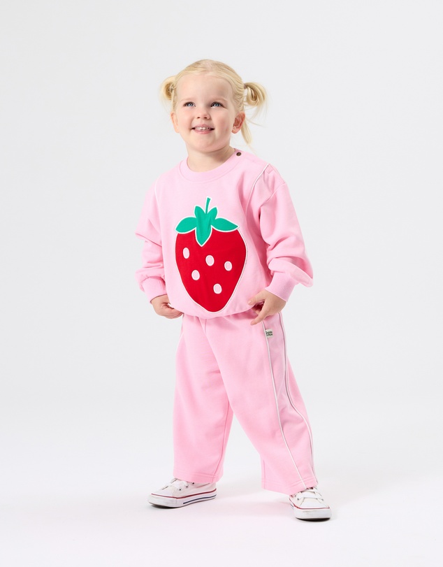 Goldie + Ace - Wide Leg Piped Sweatpants - Babies-Kids