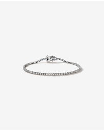 Michael Hill - 0.82 Carat TW Diamond Tennis Bracelet in 10kt White Gold
