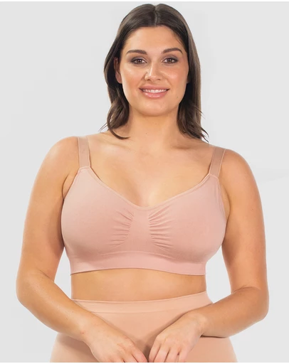 B Free Intimate Apparel - Wire-free Full Bust Bamboo Bra (E-F-G-H) Cup