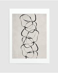 Olive et Oriel - Forme D'objet II Art Print