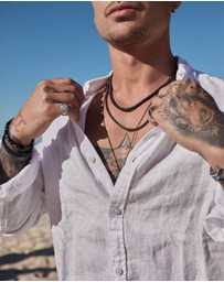 Arms Of Eve - Flame Men's Chain Necklace