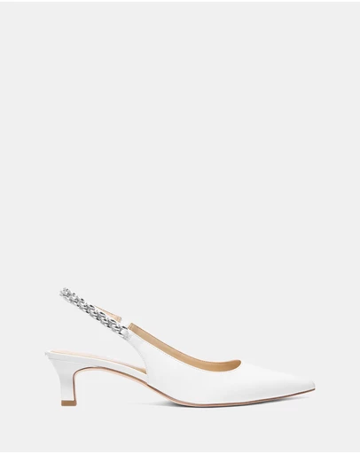 Michael Kors - Marcia Kitten Sling Pumps