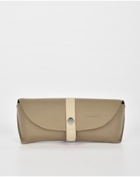 Cobb & Co - Iris Two Tone Leather Glasses Case