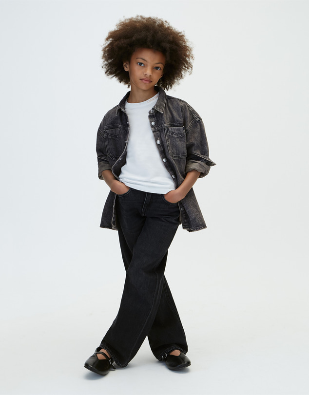 Calvin Klein Jeans - Girls Neckline Embroidered T-Shirt