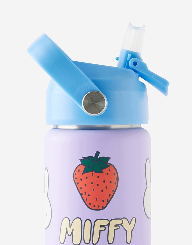 Cotton On Kids - Miffy Kids Flip & Flow Drink Bottle