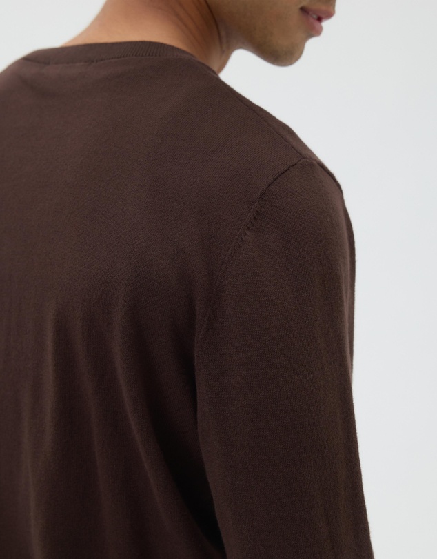 AERE - Lightweight Organic Cotton Crew Neck Knit Jumper