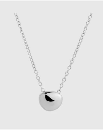 Najo - Soothing Silver Necklace