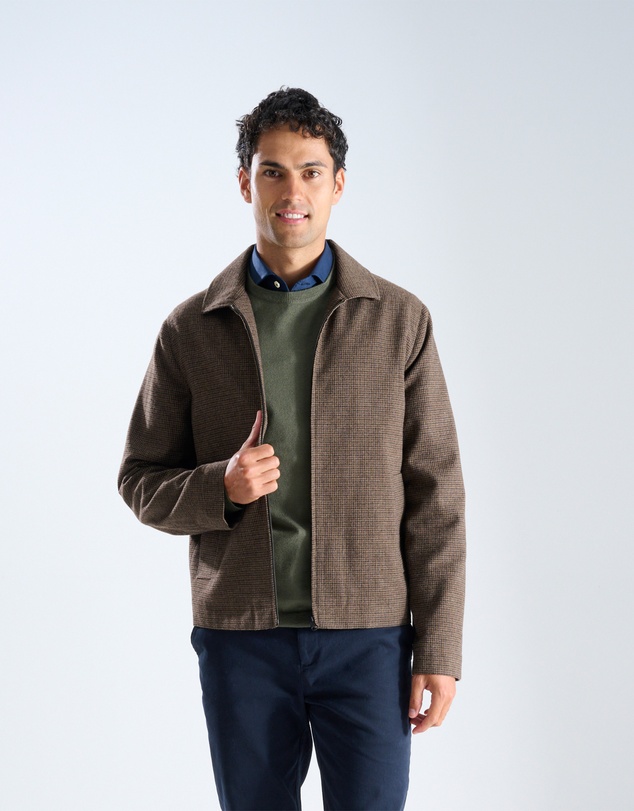 3 Wise Men - 3 Wise Men Rockwell Jacket Brown