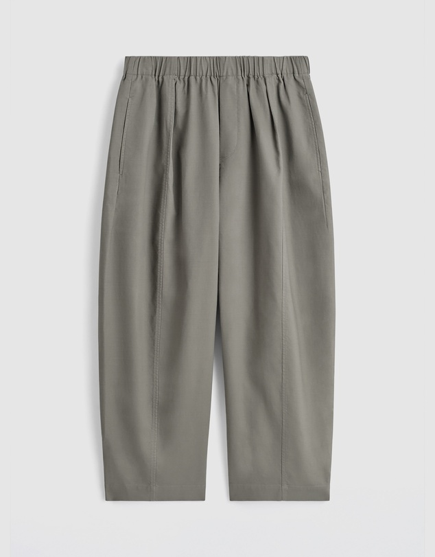 COS - Cotton Cropped Relaxed-Fit Barrel Leg Trousers