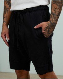 Surrounded By Ghosts - The Larimar French Terry Track Shorts