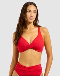 Seafolly - Seafolly Collective Wrap Front F Cup Bikini Top