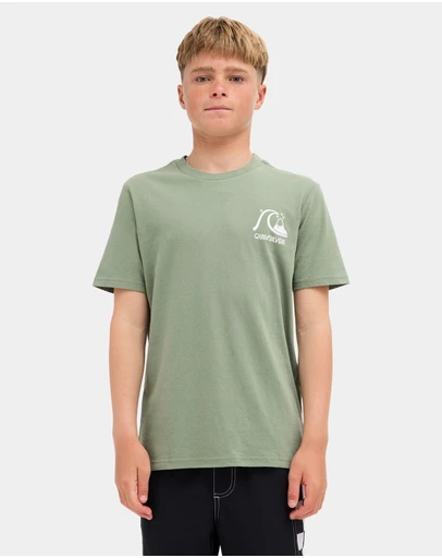 Quiksilver - Boys 8 to 16 Original Co T-Shirt