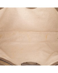 Pre-Loved by Azura Reborn - Pre-Loved gucci Elegant Leather Handbag with Distinctive Handle