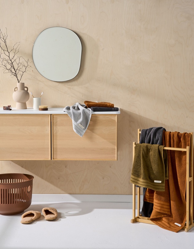 Linen House - Marley Silver Towel Collection