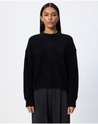 Lindsay Nicholas New York - Varsity Sweater (W Snood)