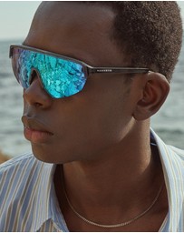 Hawkers Co - HAWKERS - APEX - SMOKE CLEAR BLUE Sunglasses Unisex UV400