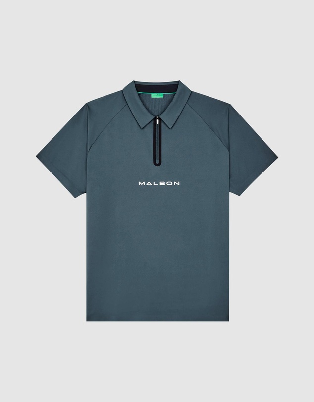 Malbon - Performance Zip Raglan Polo