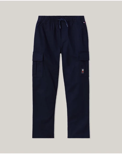Tommy Hilfiger - Cargo Pull On Cotton Pants - Kids