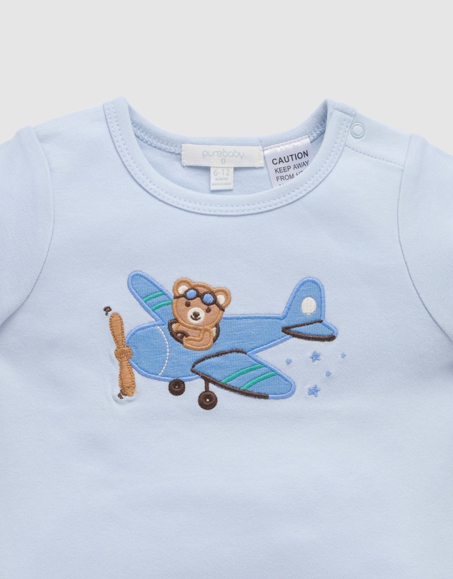Purebaby - Short PJ Set-Kids-Babies