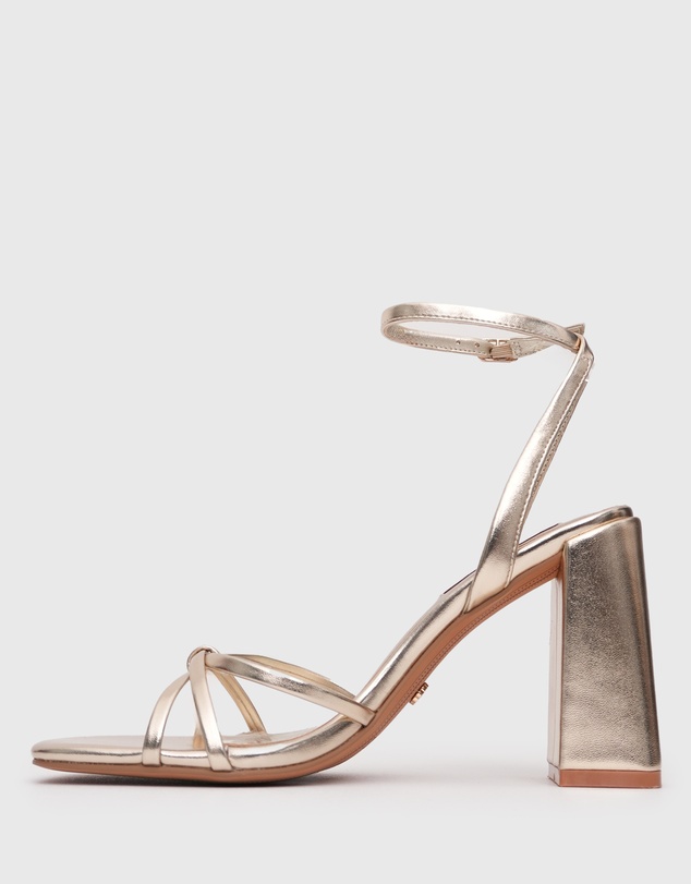 Betts - Solana Strappy High Block Heel Sandals