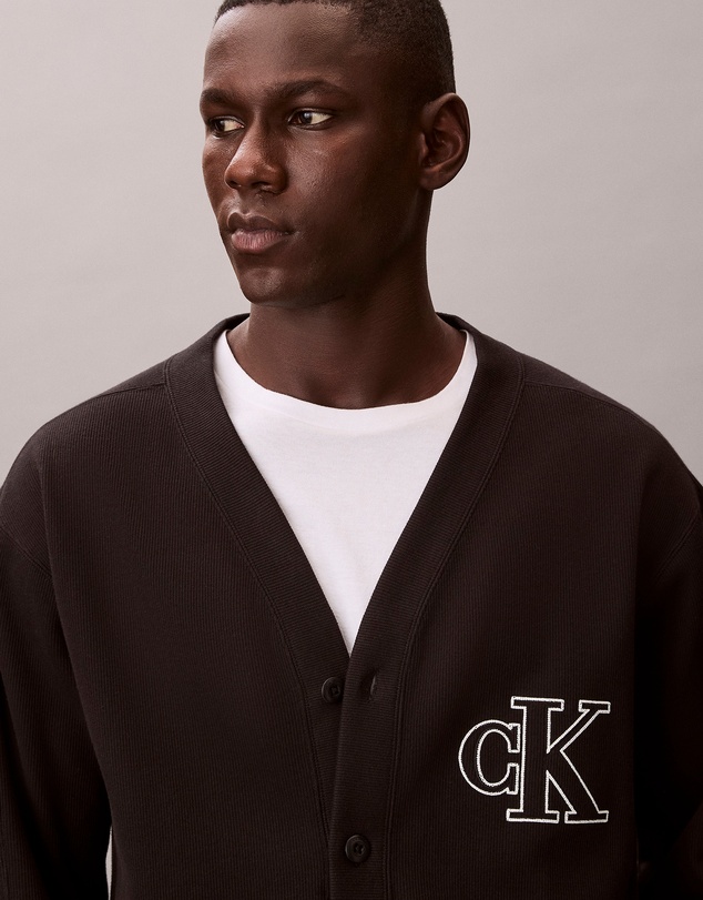 Calvin Klein Jeans - Double Rib Logo Cardigan