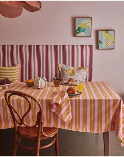 Mosey Me - Sunrise Stripe Tablecloth