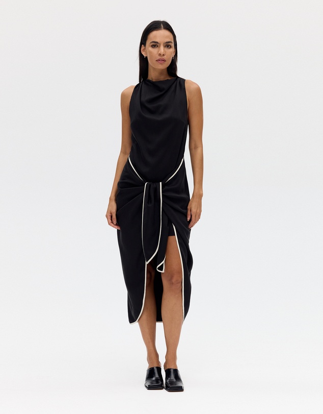 Third Form - Linger Tie Midi Dress