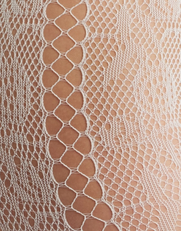 High Heel Jungle - Noir Stem Venom Lace Tights