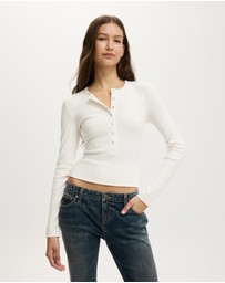 Cotton On - Blake Henley Long Sleeve Top