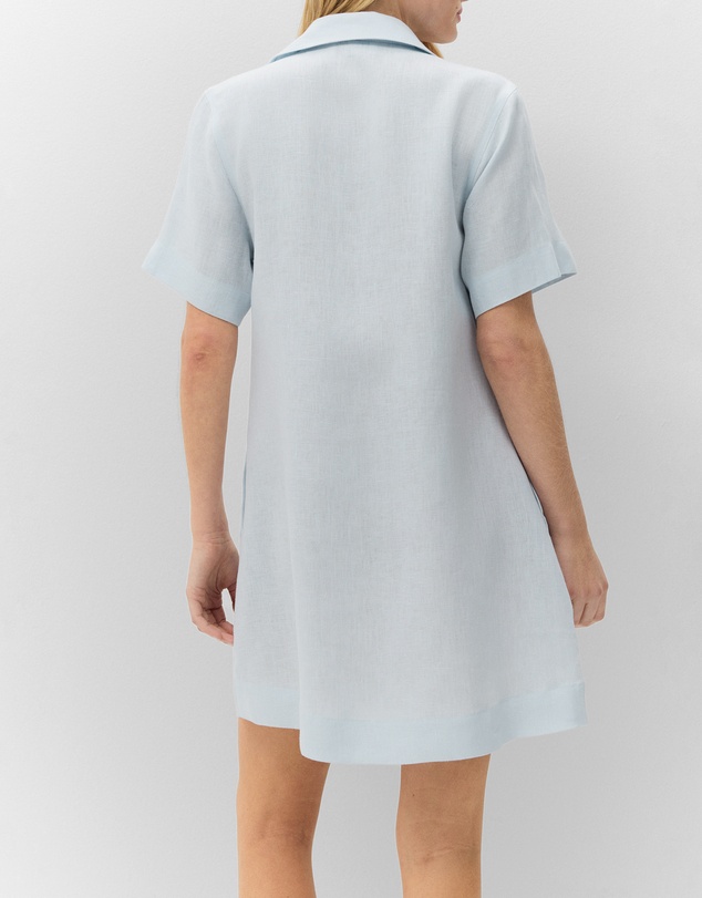 UNISON - Collared Linen Dress