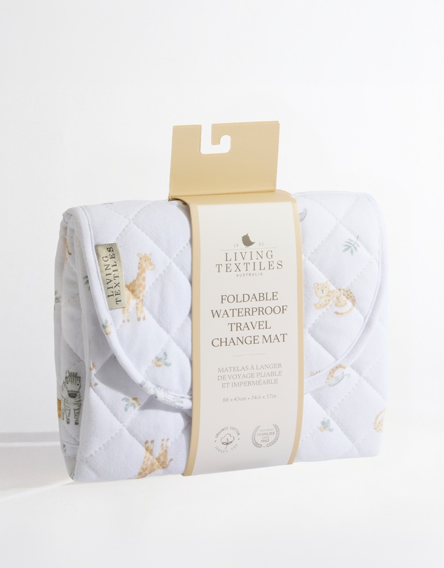 Living Textiles - Waterproof Travel Change Mat - Roam & Roar