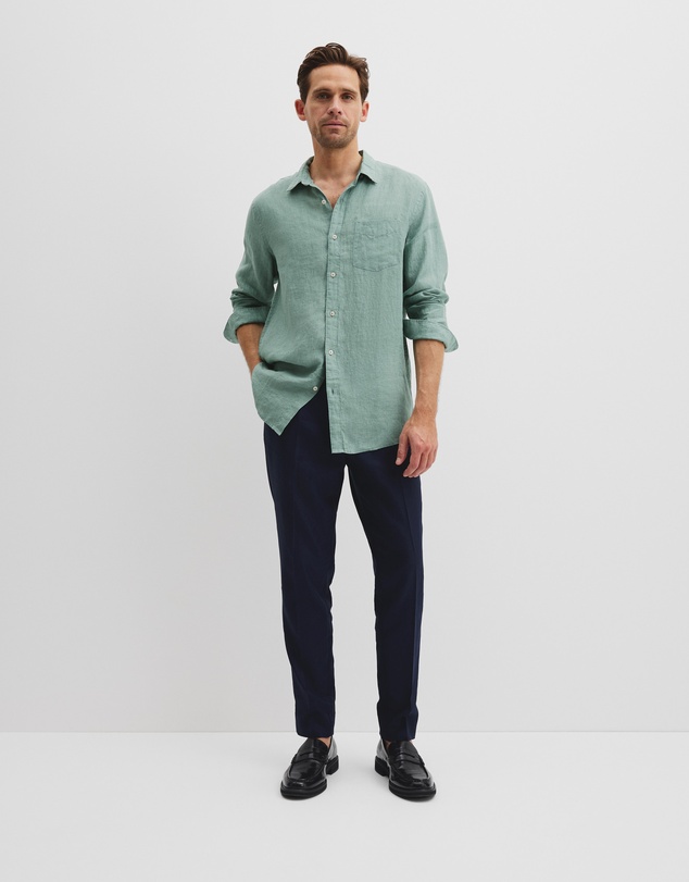 Country Road - Regular Fit Organically Grown Linen Shirt
