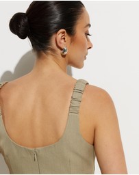 Calli - Saige Bustier Top