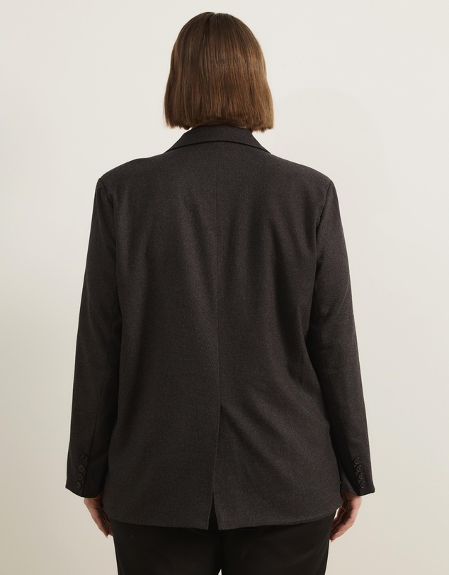 Atmos&Here Curvy - Rosetta Textured Blazer