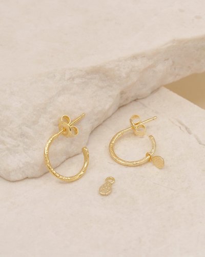 Grace Gold Hoop Earrings