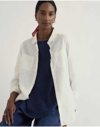 Seasalt - Hazel Branch Linen Shirt
