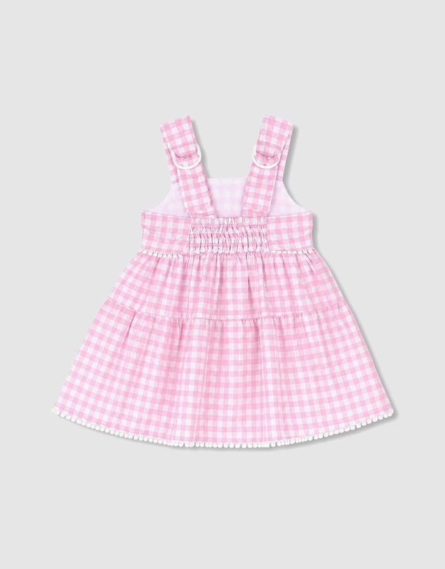 Minihaha - Pink Gingham Sundress - Kids