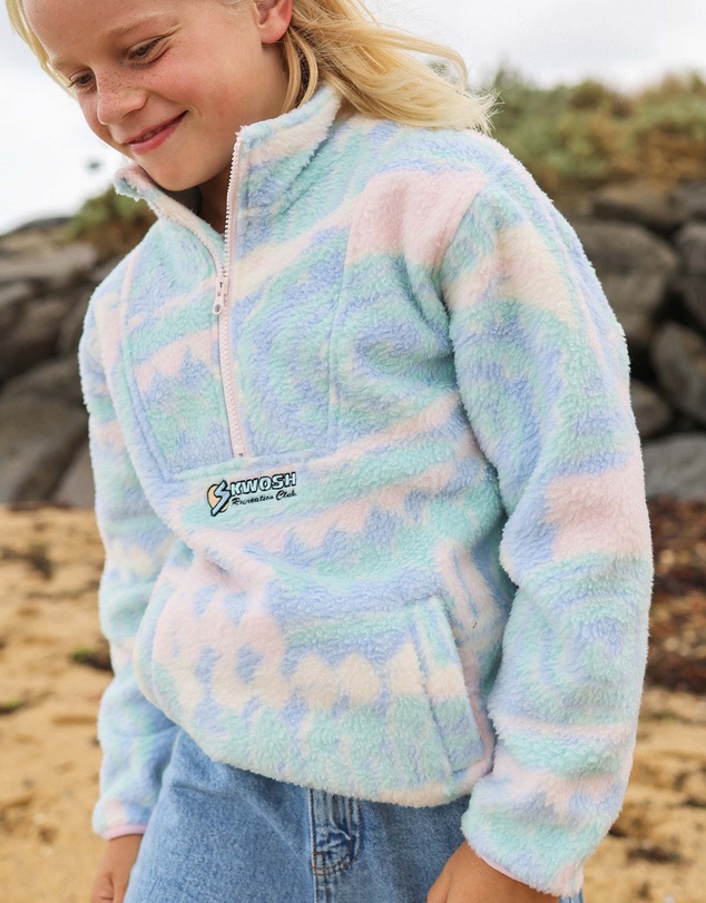 Skwosh - Chilladelphia Kids Polar Fleece Half Zip
