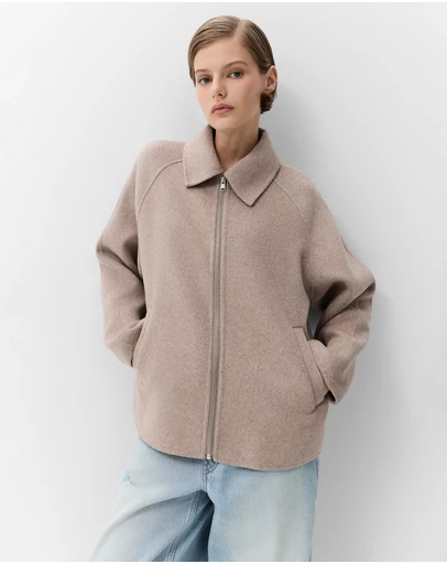 UNISON - Collared Oversized Jacket