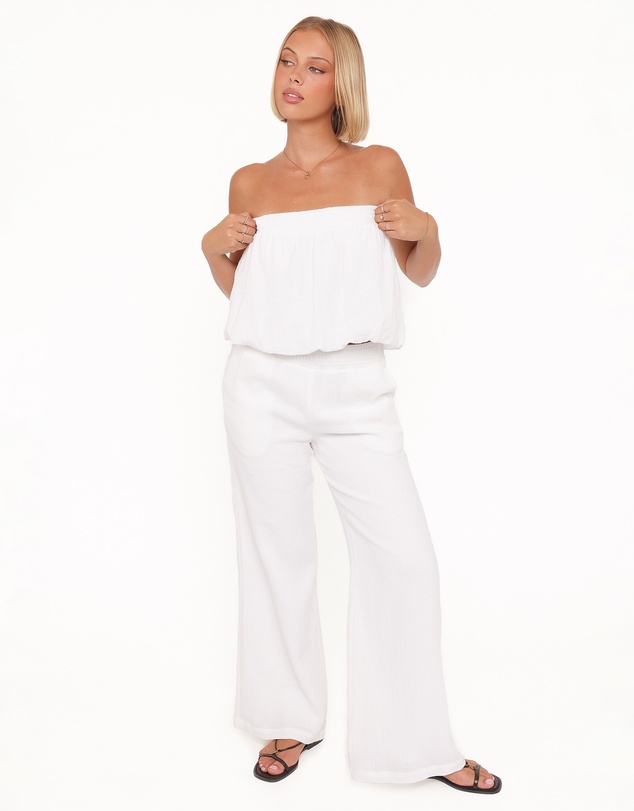 Petal & Pup - Olivia Pant Set - White