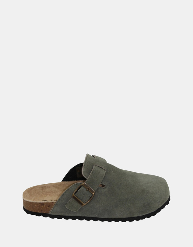 Human - Women's Lara Slide Sandals Vintage Green