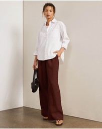 AERE - Marleigh Linen Relaxed Pants