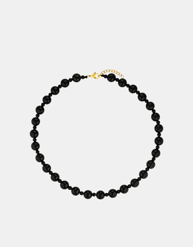 CENDRE - Constance Necklace | Black Agate