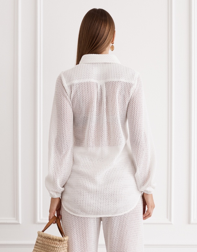 Aqua Blu Australia - Blanc Odilia Beach Shirt