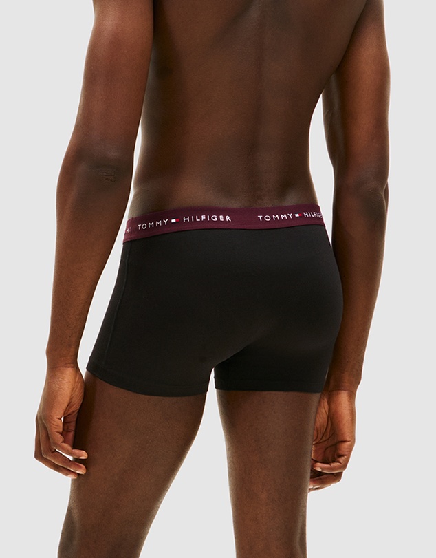 Tommy Hilfiger - 5-Pack Signature Repeat Logo Waistband Trunks